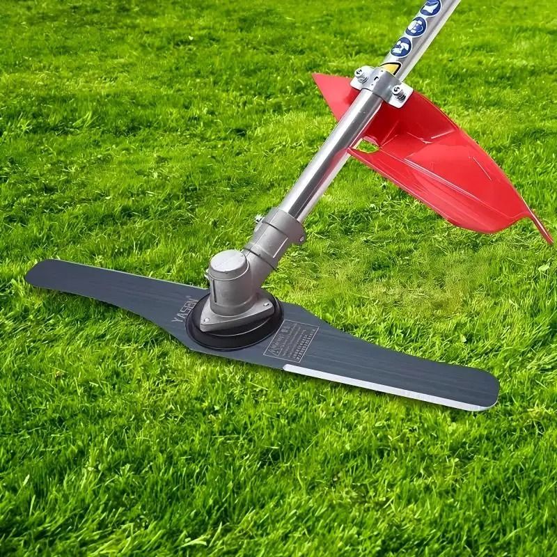 Premium Double Edged Weeder Cutter Kit With Adapter For Lawn Mower 0