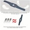 Premium Double Edged Weeder Cutter Kit With Adapter For Lawn Mower 3