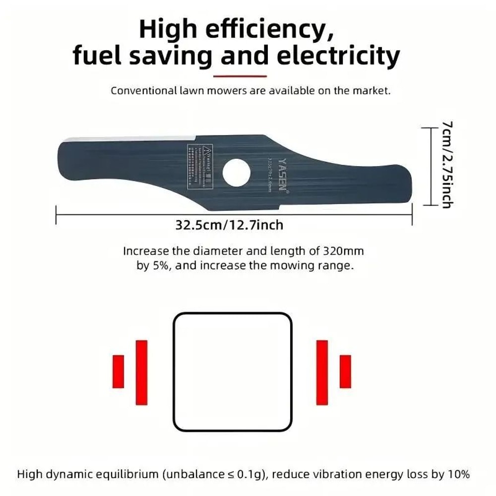 Premium Double Edged Weeder Cutter Kit With Adapter For Lawn Mower 4