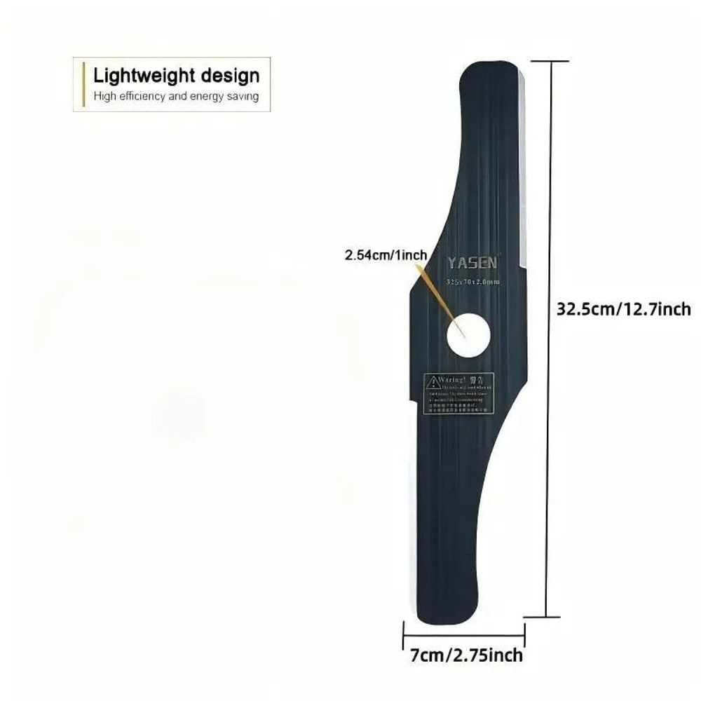 Premium Double Edged Weeder Cutter Kit With Adapter For Lawn Mower 6