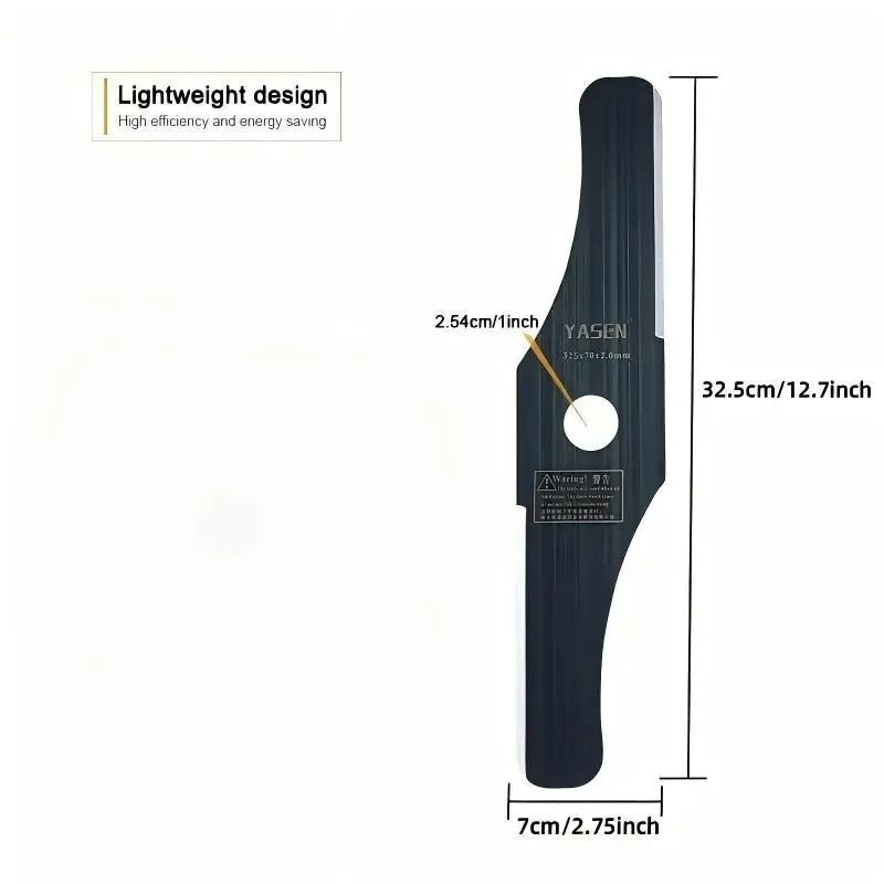 Premium Double Edged Weeder Cutter Kit With Adapter For Lawn Mower 6