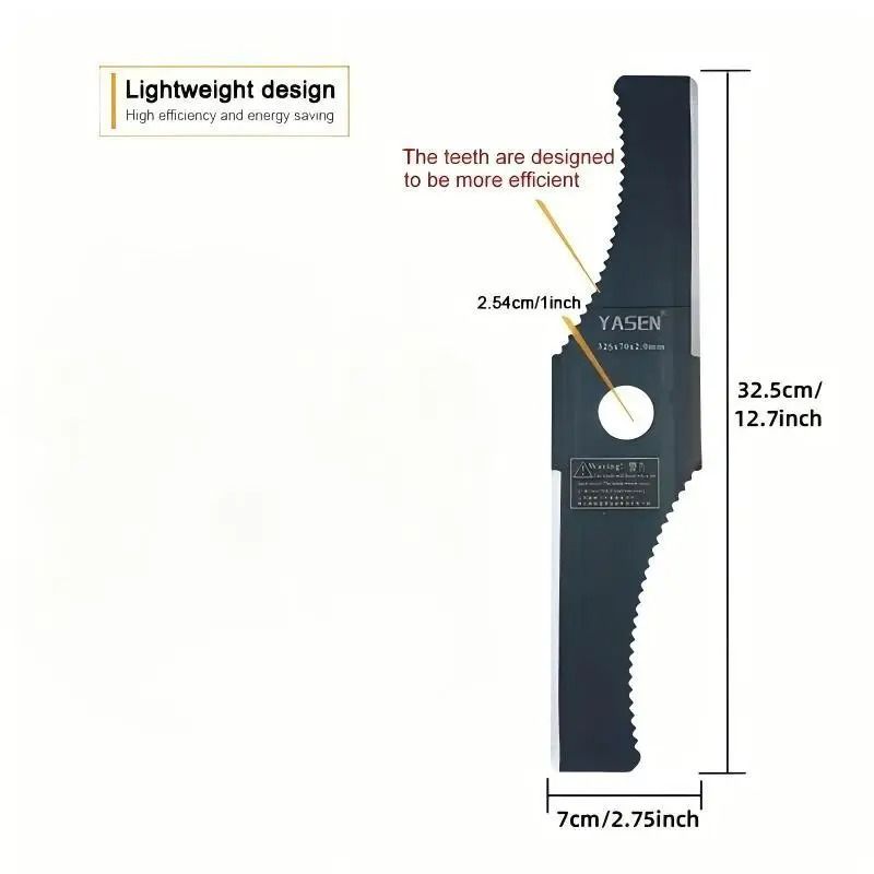 Rotating S Shaped Weeding Blade For Lawn And Garden Trimming Tool 6