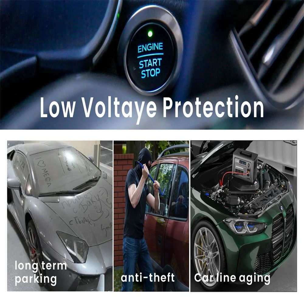 Heavy Duty Remote Battery Disconnect Switch With LED Voltage Display And Automatic Power Shut Off F 2