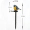 Solar Resin Bird Garden Light Outdoor Decorative Yard And Lawn Lamp 2