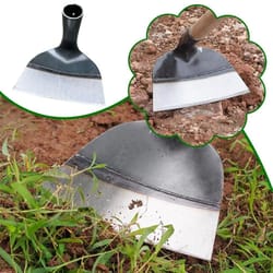 heavy duty steel farm hoe head for weeding digging and soil loosening