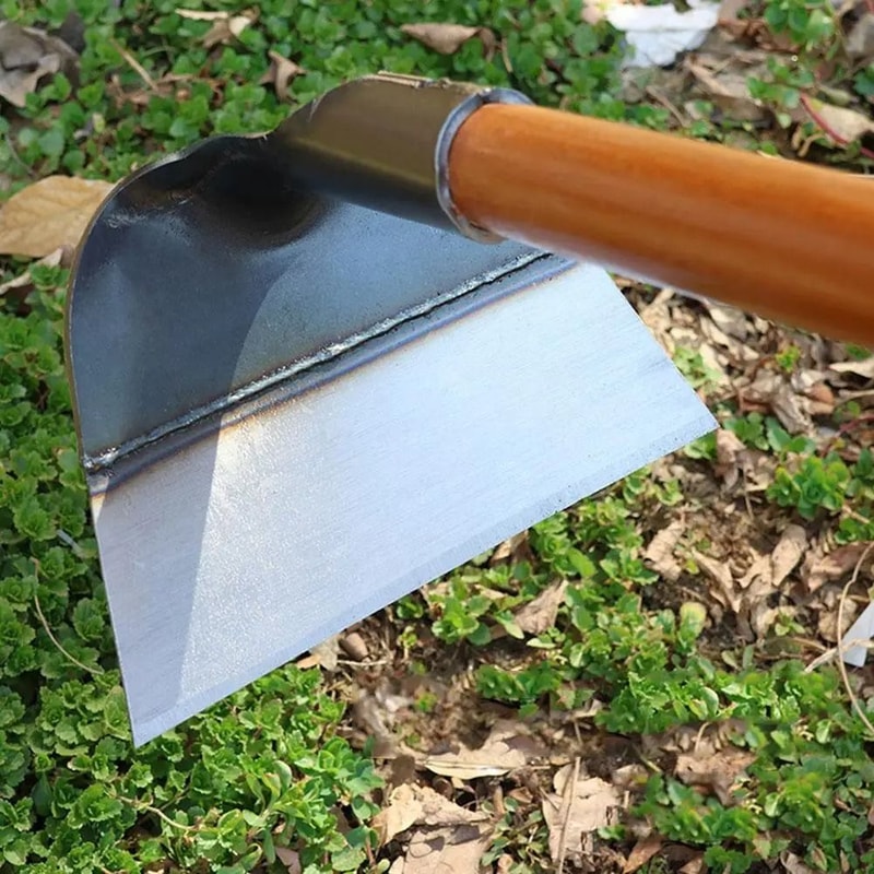 Heavy Duty Steel Farm Hoe Head For Weeding Digging And Soil Loosening 3