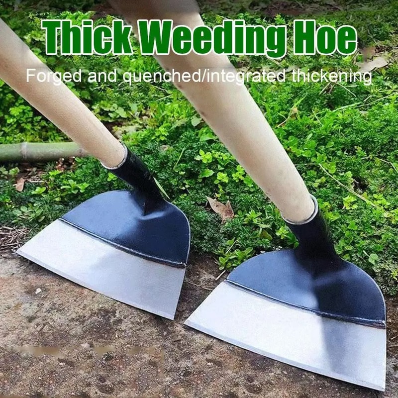Heavy Duty Steel Farm Hoe Head For Weeding Digging And Soil Loosening 5