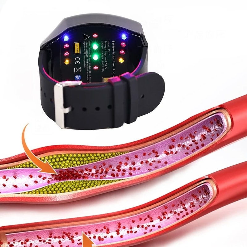 Laser Therapy Watch For Circulation And Vascular Wellness 1