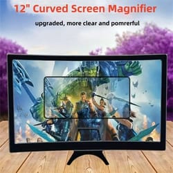 phone screen 3d hd magnifier with stand