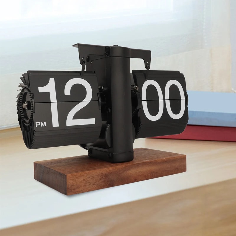 Digital Flip Down Clock For Home And Office Decoration 0