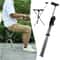 Lightweight folding cane with builtin seat ideal for outdoor events and support during walks