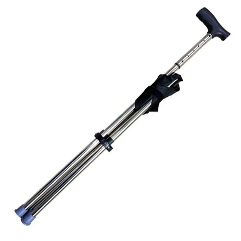 Lightweight Folding Cane With Built In Seat For Comfortable Outdoor Support 8