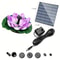 Lotus Solar Fountain Pump For Garden Water Features 10