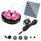 Lotus Solar Fountain Pump For Garden Water Features 6