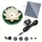 Lotus Solar Fountain Pump For Garden Water Features 8