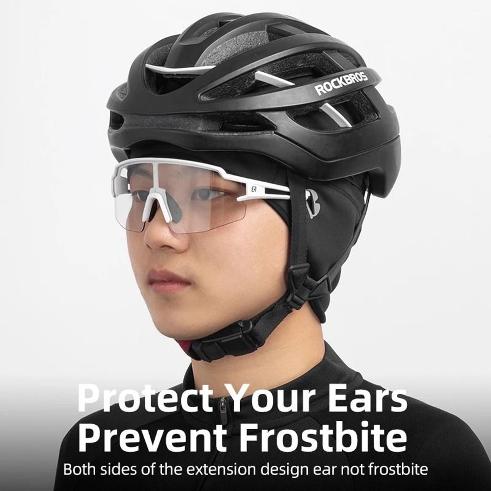 Thermal Cycling Skull Cap With Ear Coverage 0