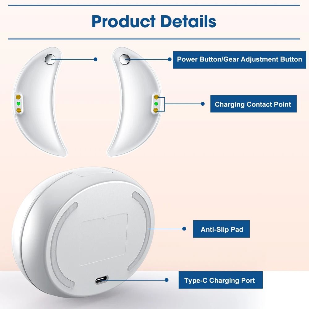 Red Light Eye Massager With EMS For Rejuvenation 4