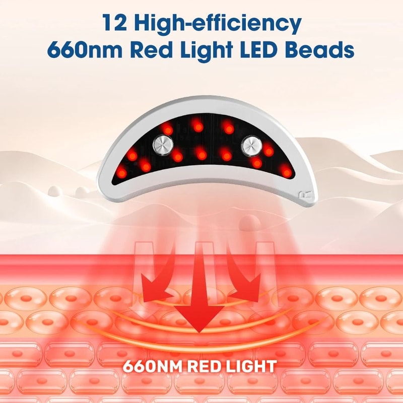 Red Light Eye Massager With EMS For Rejuvenation 5