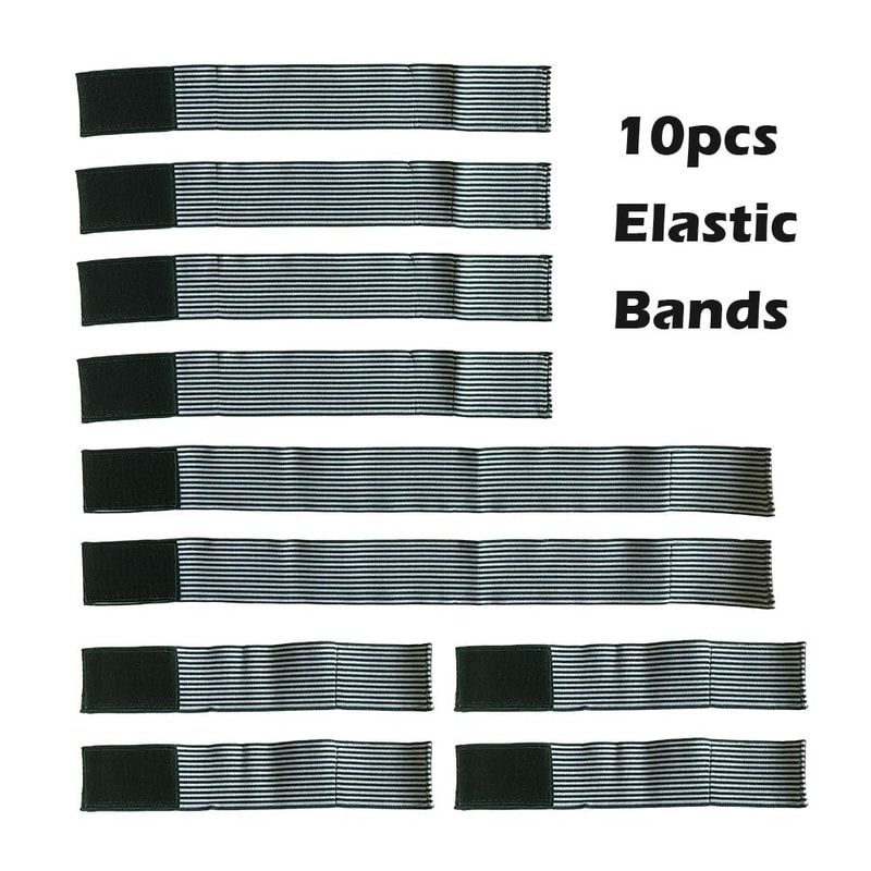 Conductive Silicone Electrode Elastic Band Set For EMS Therapy 2