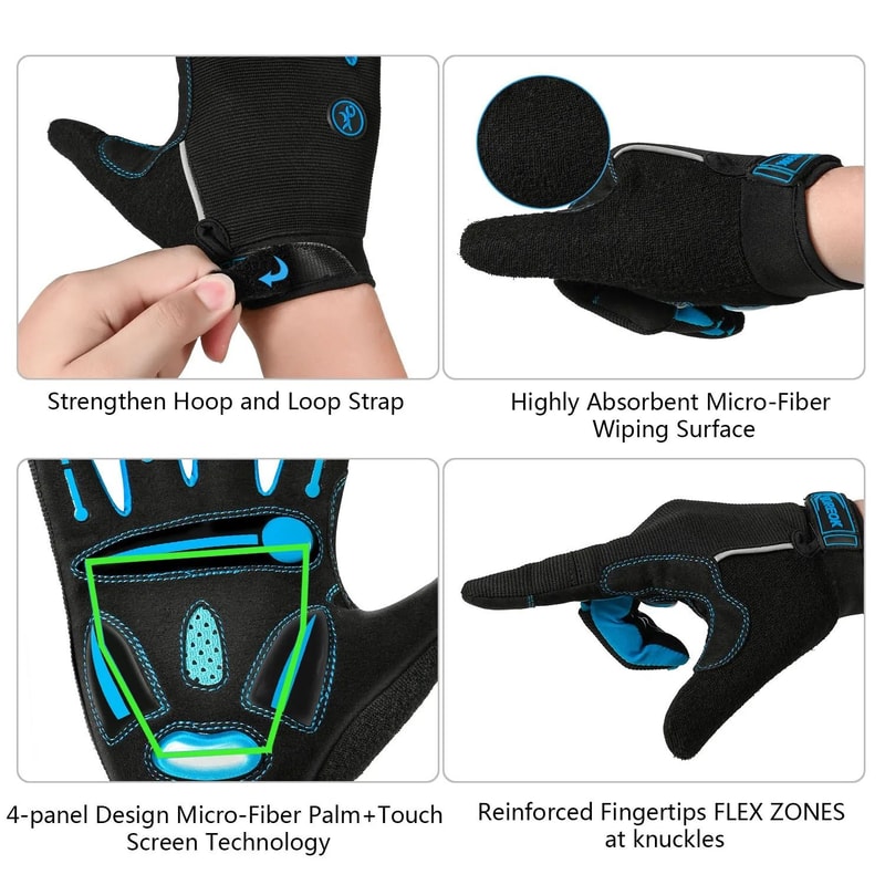 Racing Sports Gloves For Cycling And Motocross With Touchscreen Compatibility 2