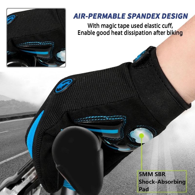 Racing Sports Gloves For Cycling And Motocross With Touchscreen Compatibility 5