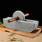 Traditional Mill Grinder Set With Roller And Tray For Spice Grinding 2