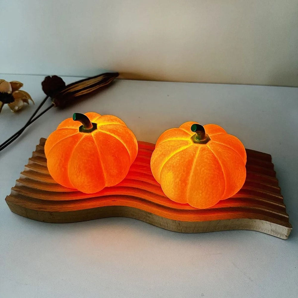 Creative Halloween Pumpkin Nightlight With Soft Light Atmosphere For Bedroom Or Dorm 1