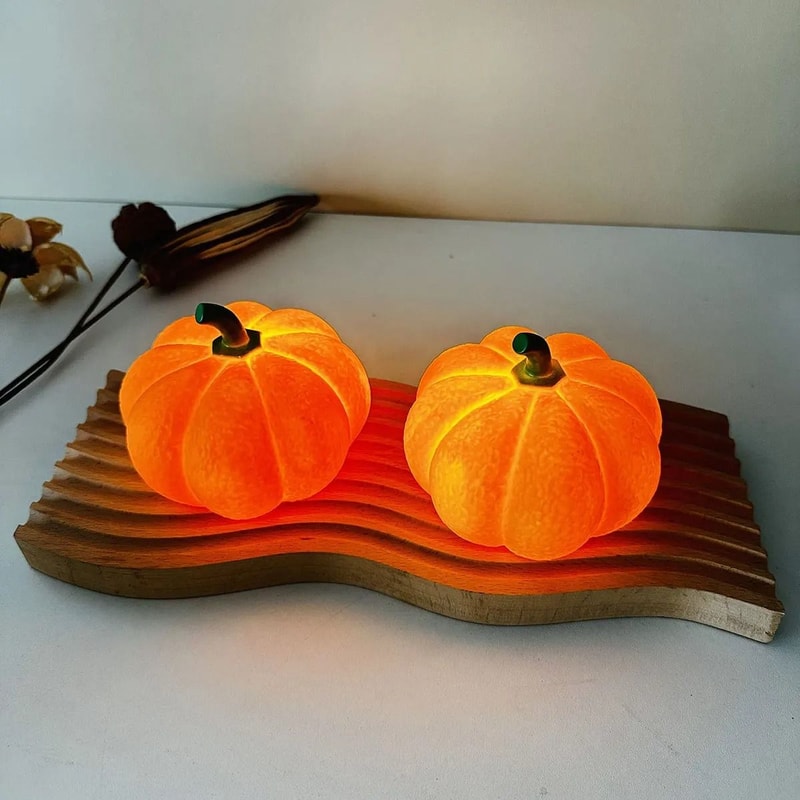 Creative Halloween Pumpkin Nightlight With Soft Light Atmosphere For Bedroom Or Dorm 1