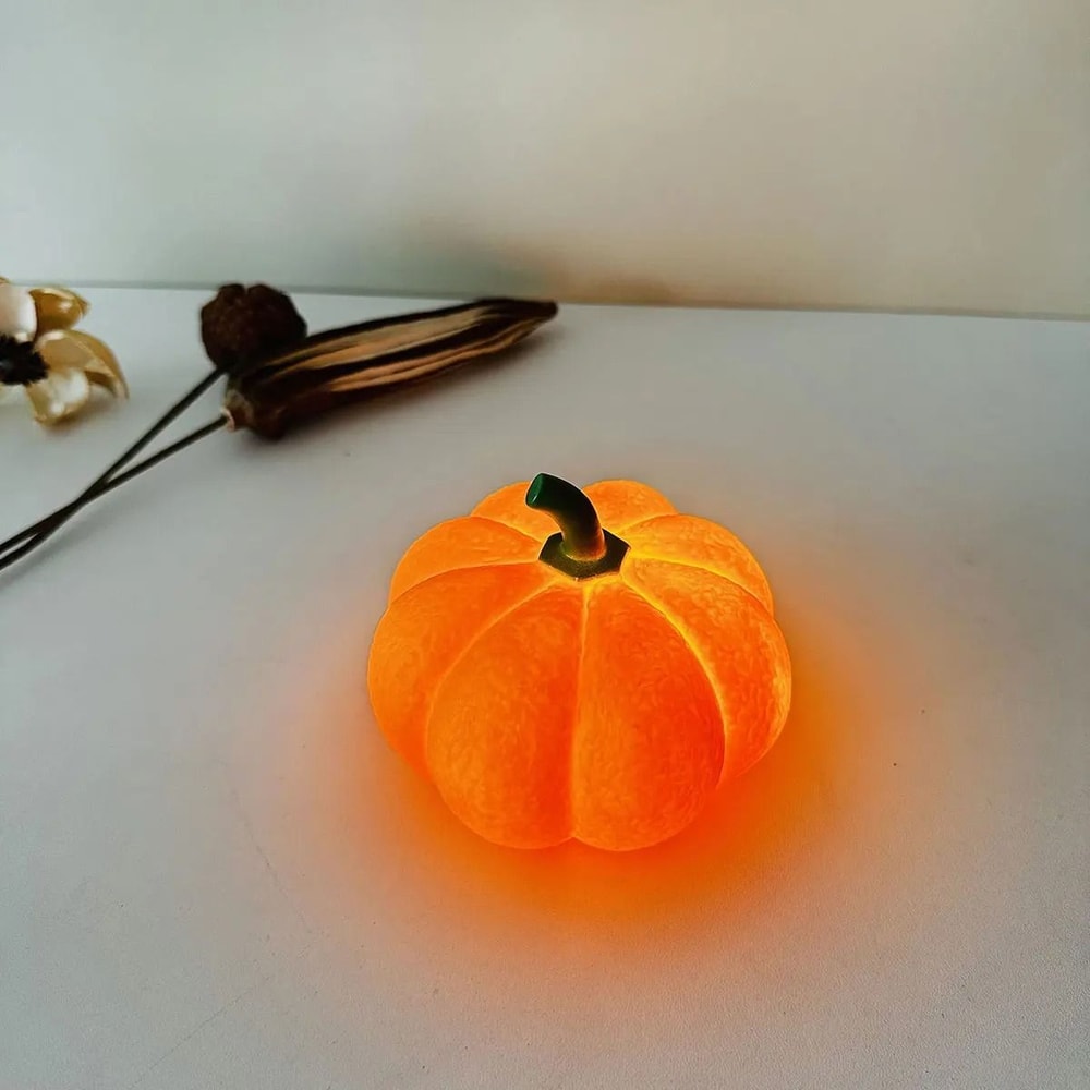 Creative Halloween Pumpkin Nightlight With Soft Light Atmosphere For Bedroom Or Dorm 2