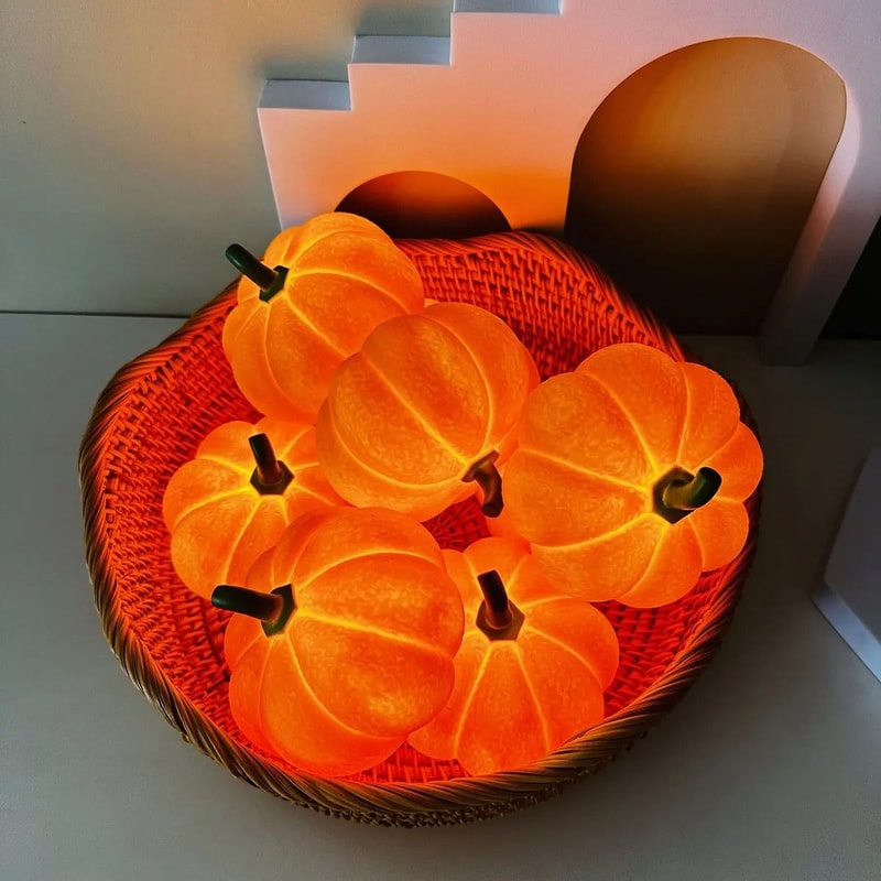 Creative Halloween Pumpkin Nightlight With Soft Light Atmosphere For Bedroom Or Dorm 3