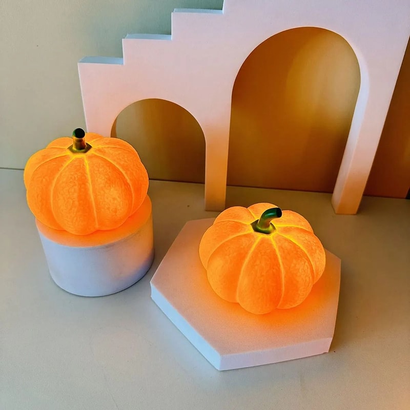 Creative Halloween Pumpkin Nightlight With Soft Light Atmosphere For Bedroom Or Dorm 4