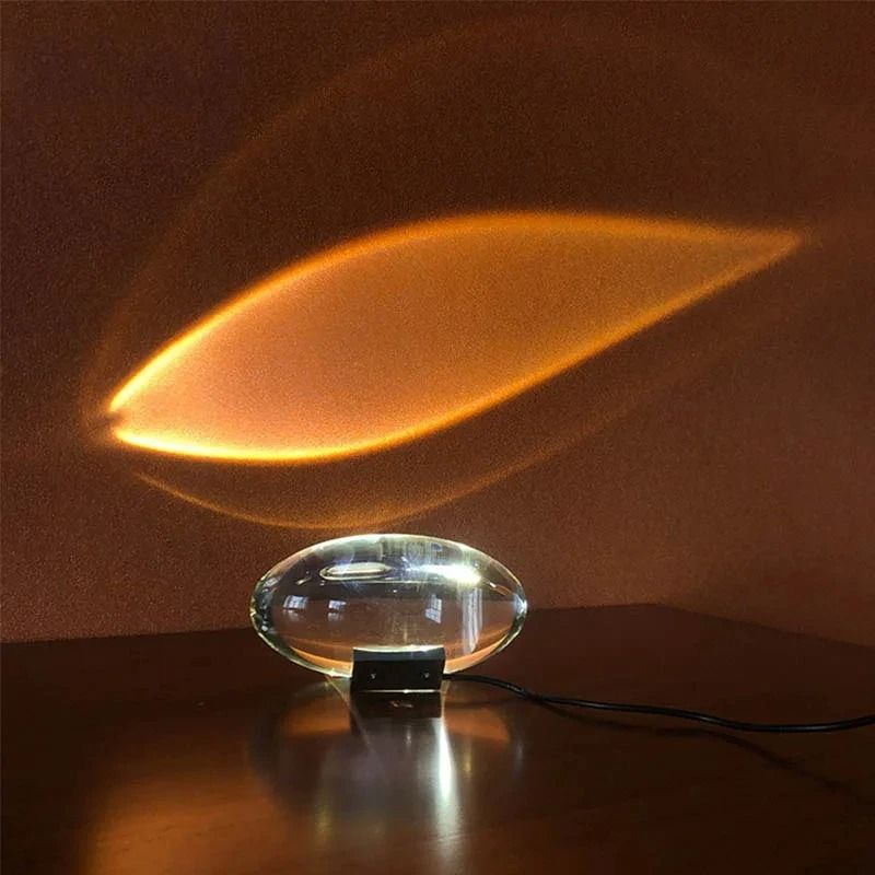 Elegant Eye Of The Sky Crystal LED Table Lamp For Bedroom And Living Room Decor 3