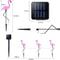 Flamingo Solar Powered Outdoor Yard Stake Lights 4