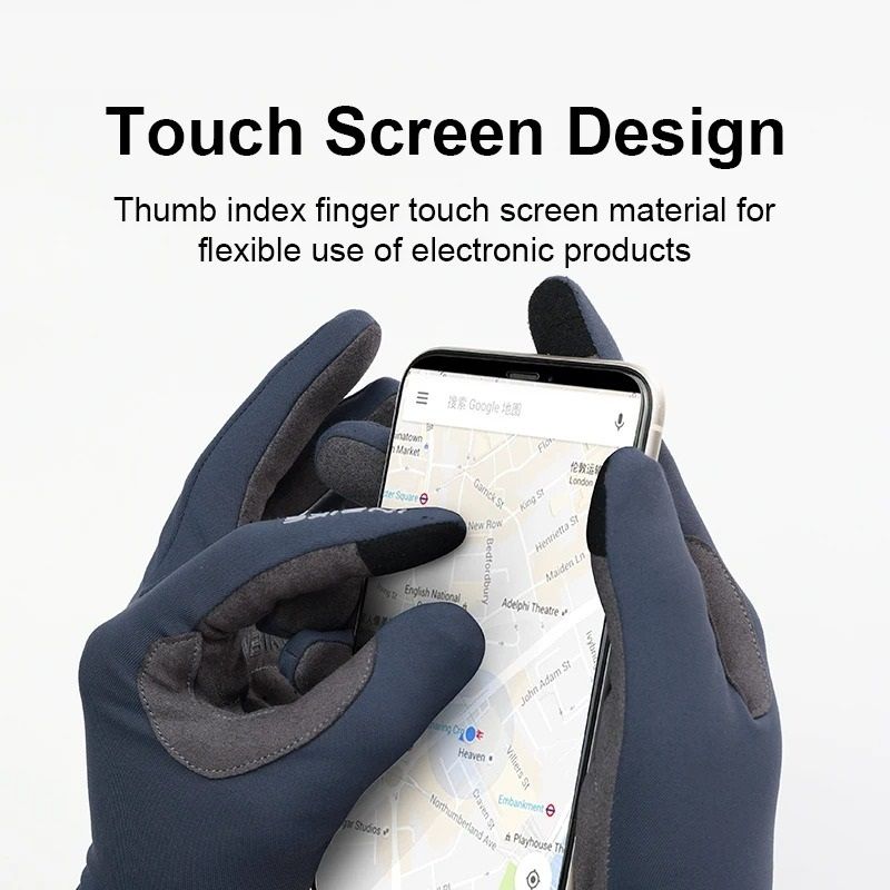 Gel Padded Cycling Gloves With Touchscreen Compatibility 0