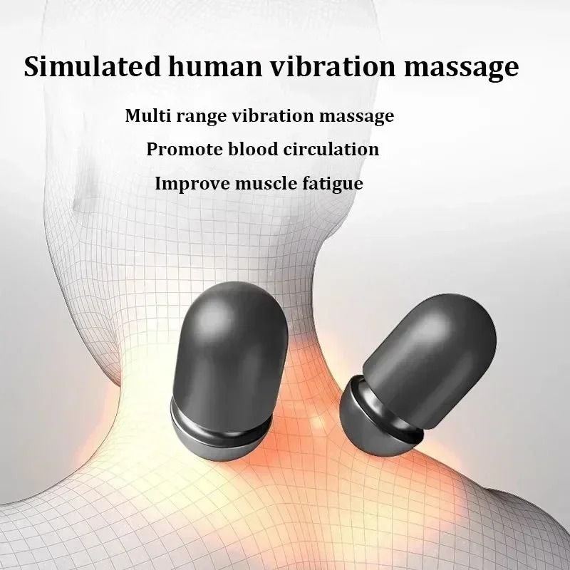 Electric Neck Massage Pillow With Shiatsu And Heating Options 3