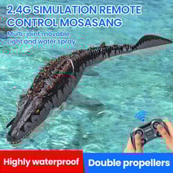 dinosaur rc water toy for pools and lakes
