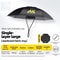 Portable Folding Umbrella Hat With UV Protection And Waterproof Hands Free Design 6