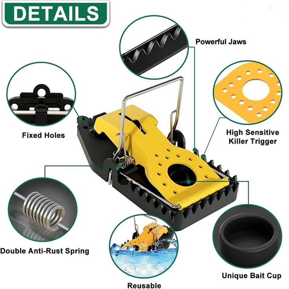 Universal Humane Mouse Capture Trap Set Of Four 2