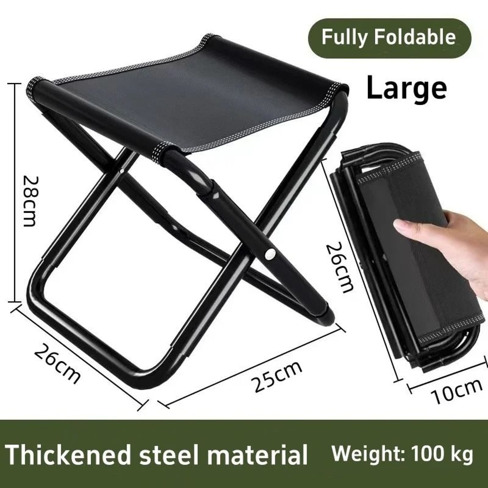 Portable Folding Stool For Outdoor Use 0