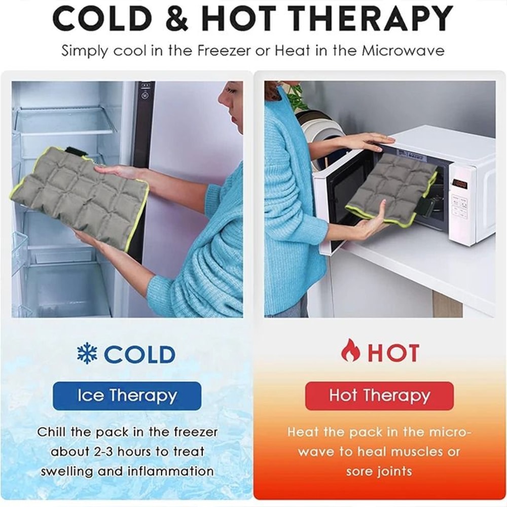 Self Absorbent Physiotherapy HotandIce Knee Pad 2