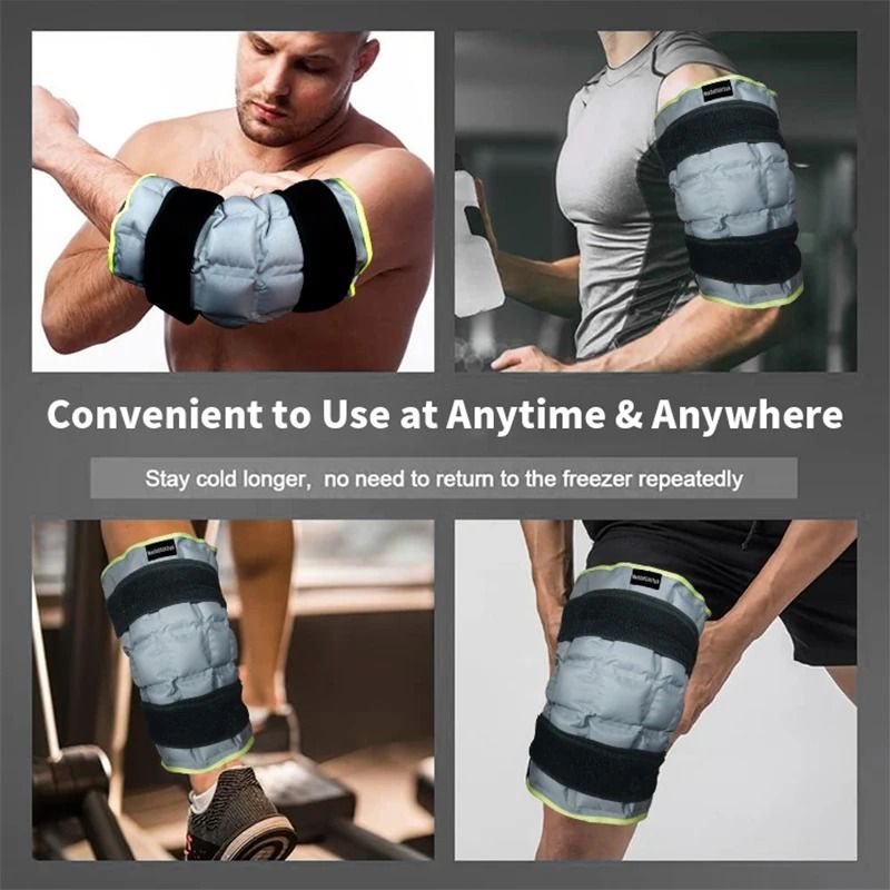 Self Absorbent Physiotherapy HotandIce Knee Pad 0