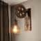 Vintage Industrial Lifting Pulley Wall Lamp For Timeless Home Decor 4