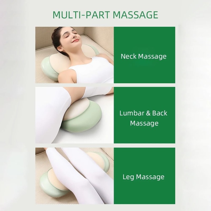 Electric Lumbar Airbag Traction Back Massager With HighFrequency Vibration 1