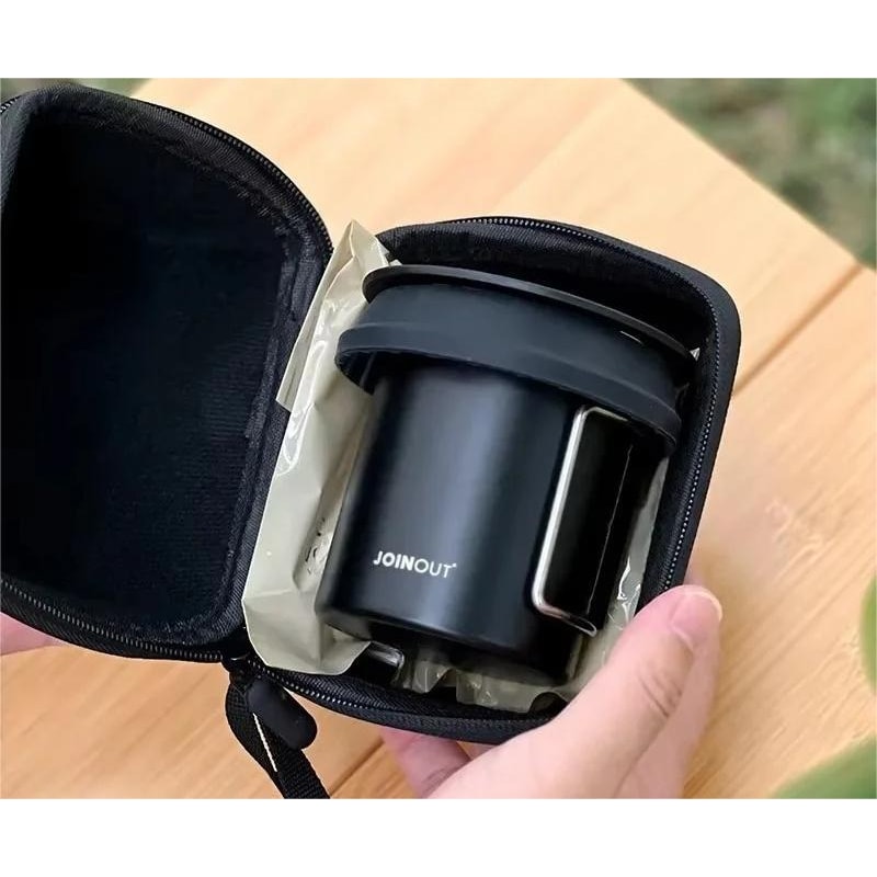 Travel Hand Brewed Coffee Set With Silicone Filter And Mug 0