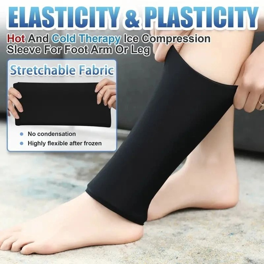 Multipurpose Ice Sleeve For Elbow Knee Ankle And Hand Hot Or Cold Therapy 5