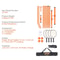 Portable 22 Foot Regulation Pickleball Net System 9