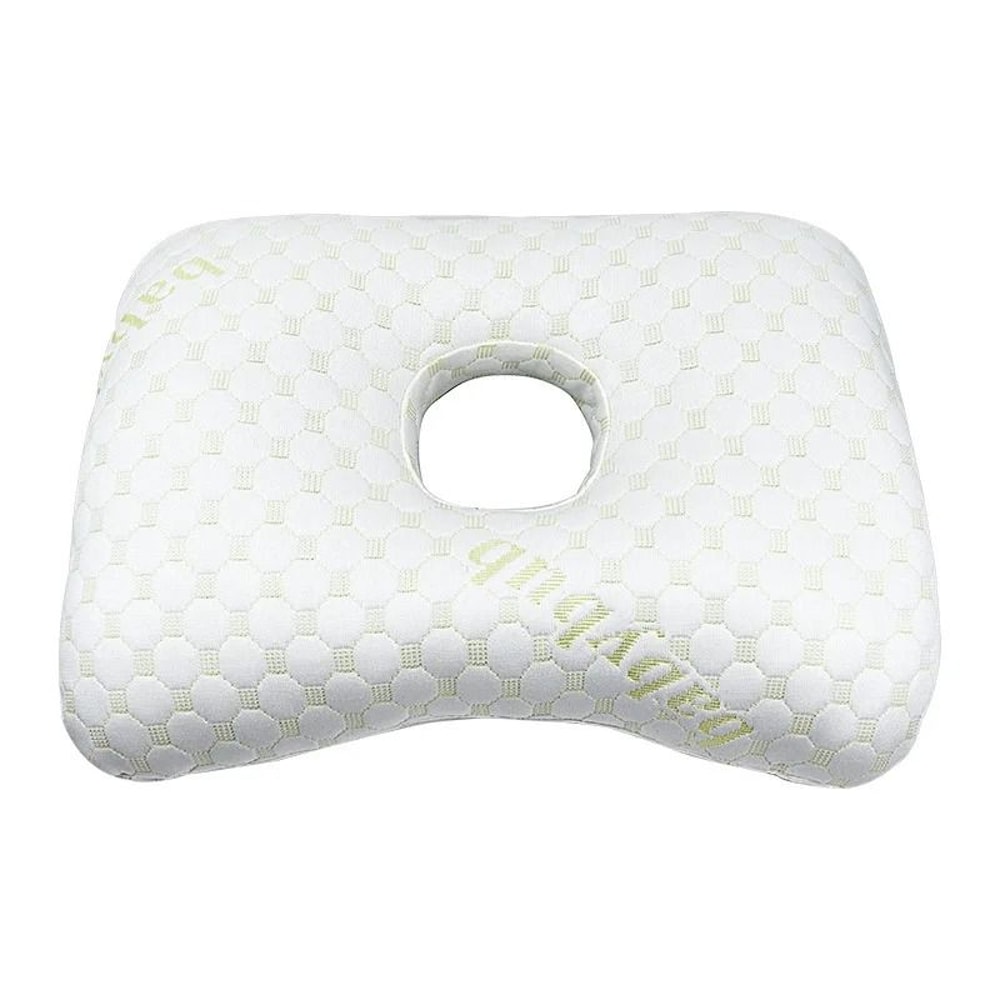 Bamboo Fiber Ear Hole Pillow For Comfortable Side Sleeping 7