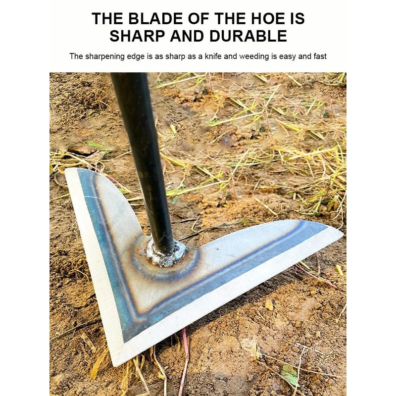 Manual Push Wheel Hoe For Efficient Weeding And Soil Cultivation 2