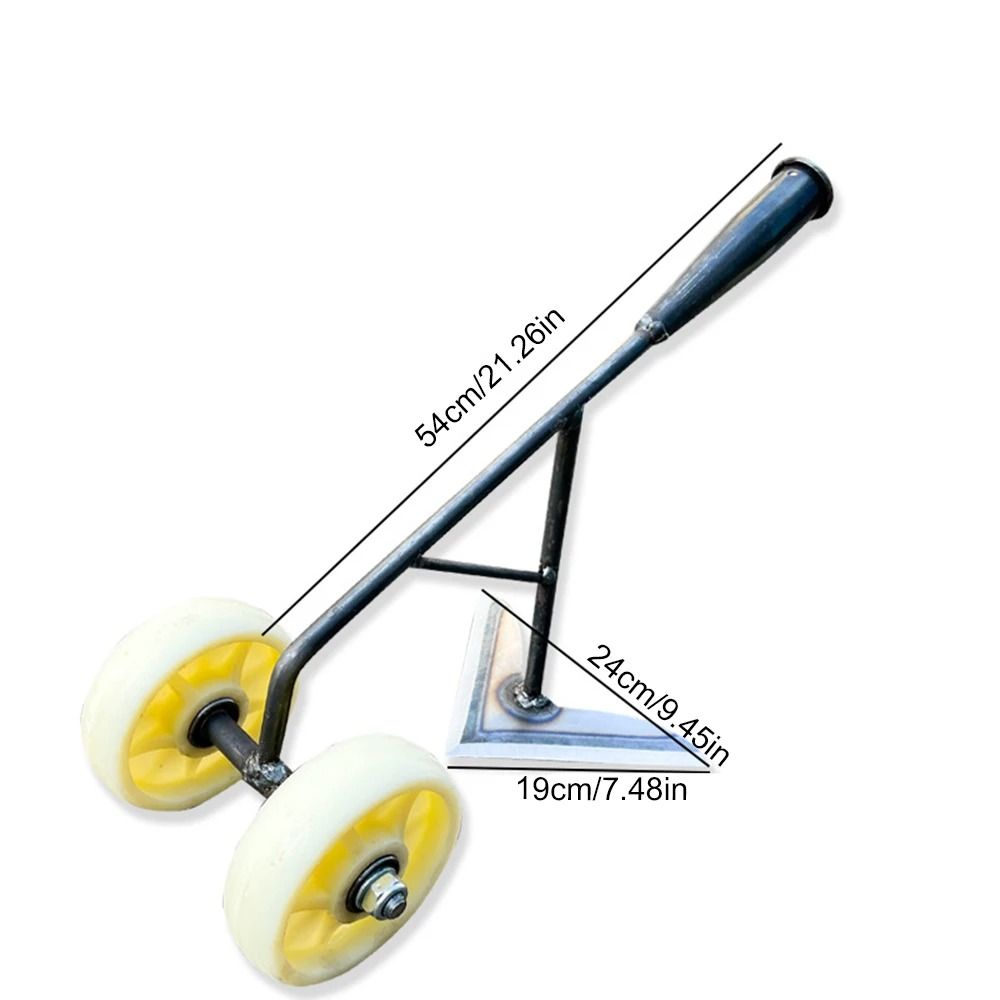 Manual Push Wheel Hoe For Efficient Weeding And Soil Cultivation 7