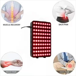 infrared and red light therapy lamp for home use